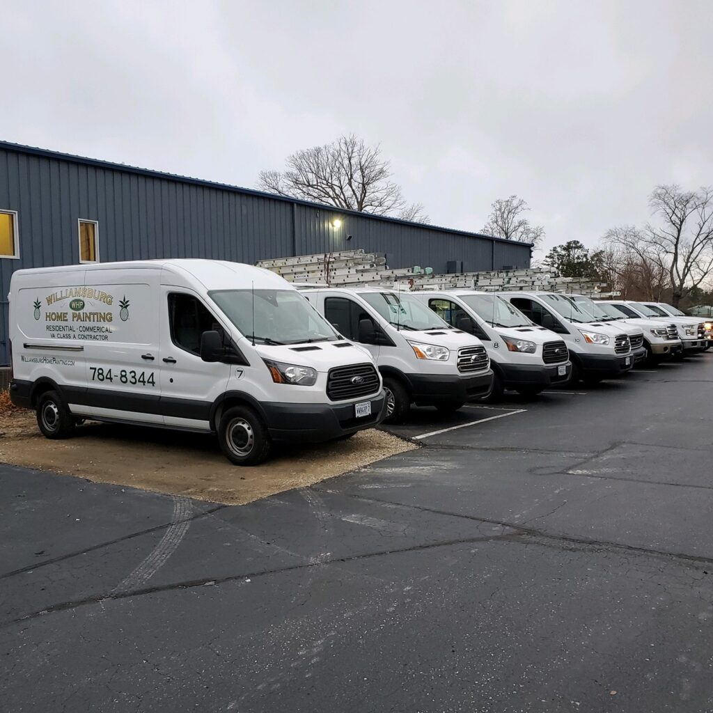 Williamsburg home painting vans